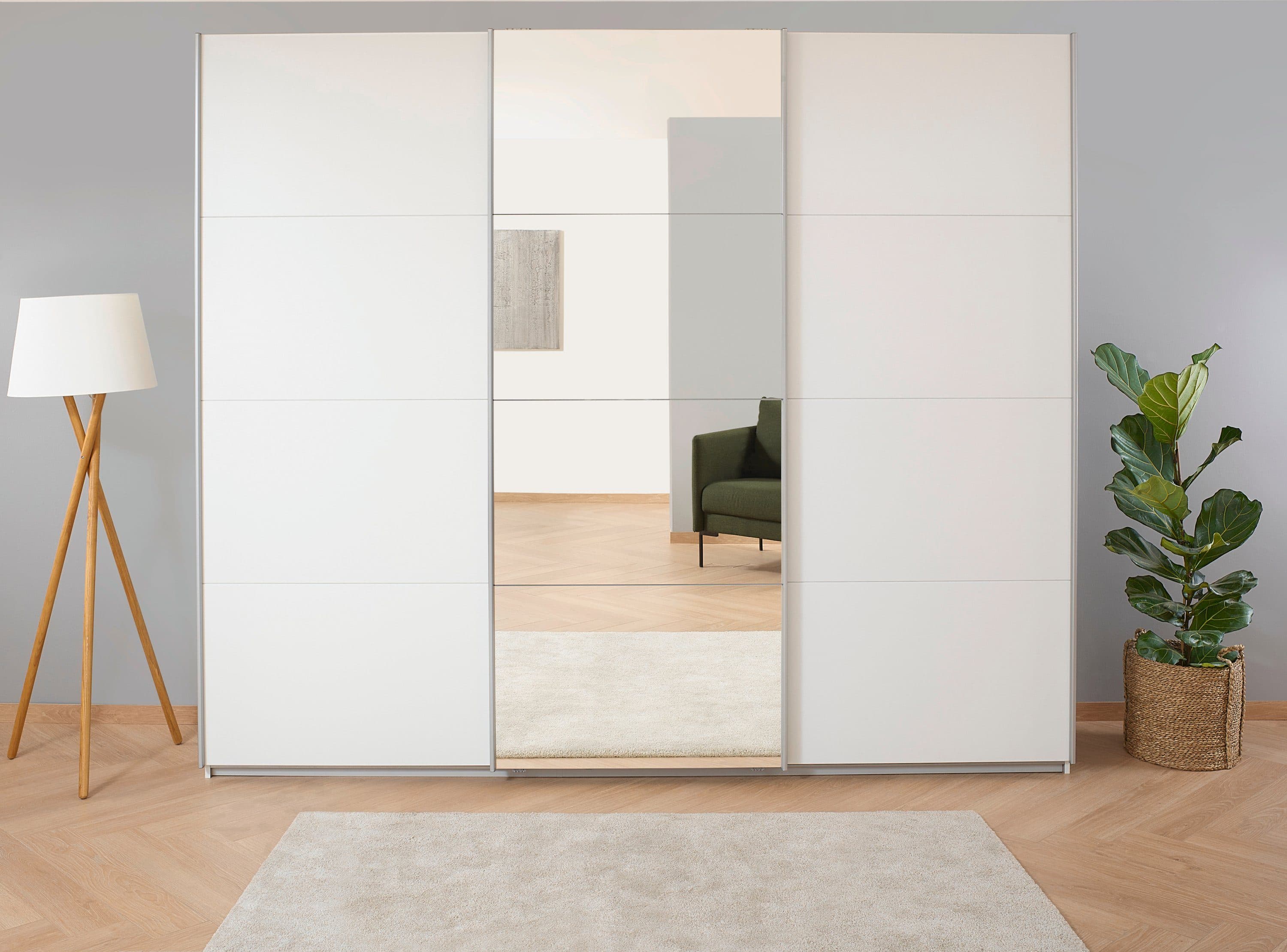 rauch KOLUNA Schwebetürenschrank | Weiß