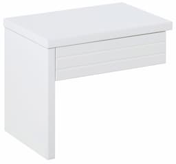 OTTO home Nachttisch CAPRE | Weiß