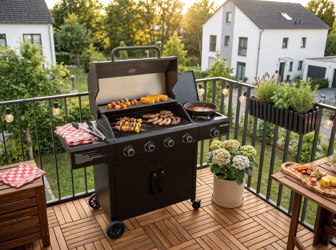 Prosperplast Balkonkasten Boardee Fencycase | Schwarz