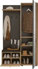 HBZ Kompaktgarderobe Volano | Holztöne 4