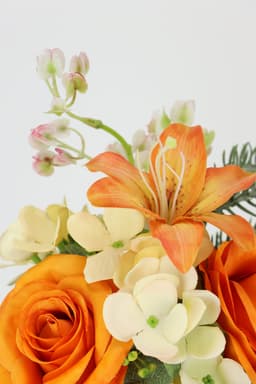 I.GE.A. Kunstblumen-Strauß | Orange