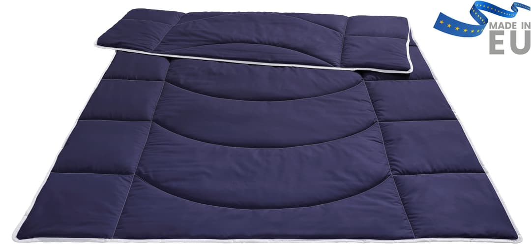 OTTO home Microfaserbettdecke Microlux | Blau