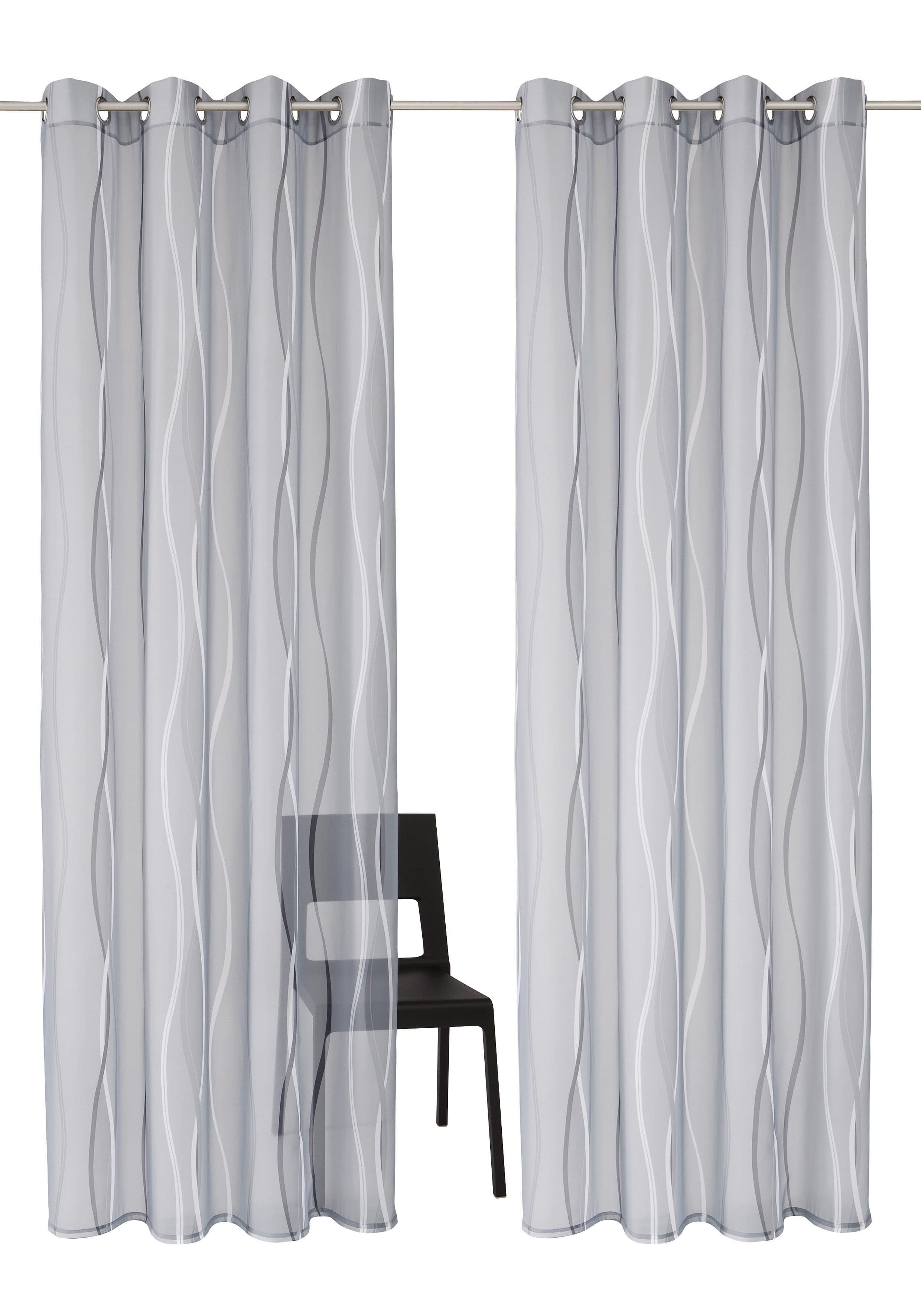 OTTO home Gardine Dimona | Grau