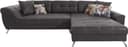 Jockenhöfer Gruppe Ecksofa San Francisco L-Form | Braun 2