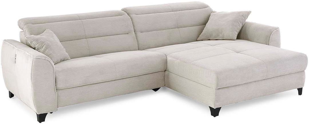 Jockenhöfer Gruppe Ecksofa Double One L-Form | Beige