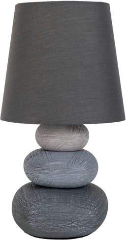näve LED Tischleuchte Stoney | Grau