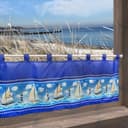 Delindo Lifestyle Gardine Segelboot | Blau