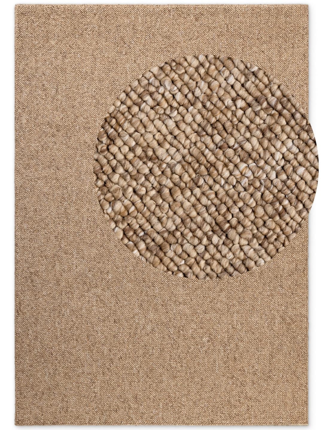 ELLE DECORATION Teppich Rocco | Beige