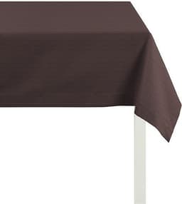 APELT Tischdecke 4362 Rips - UNI | Braun