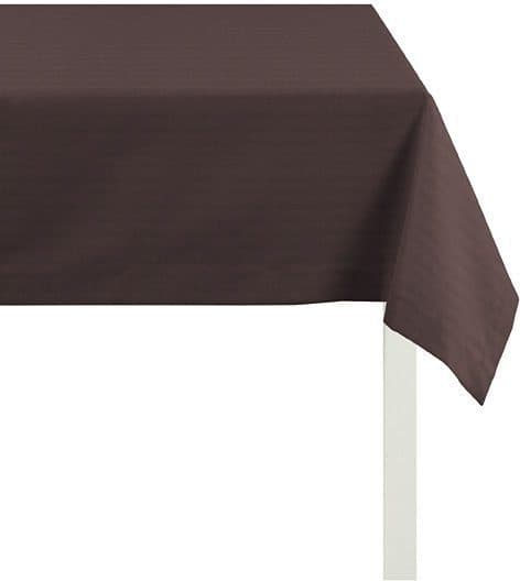 APELT Tischdecke 4362 Rips - UNI | Braun