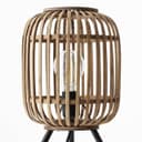 Brilliant Tischleuchte Woodrow | Braun 2
