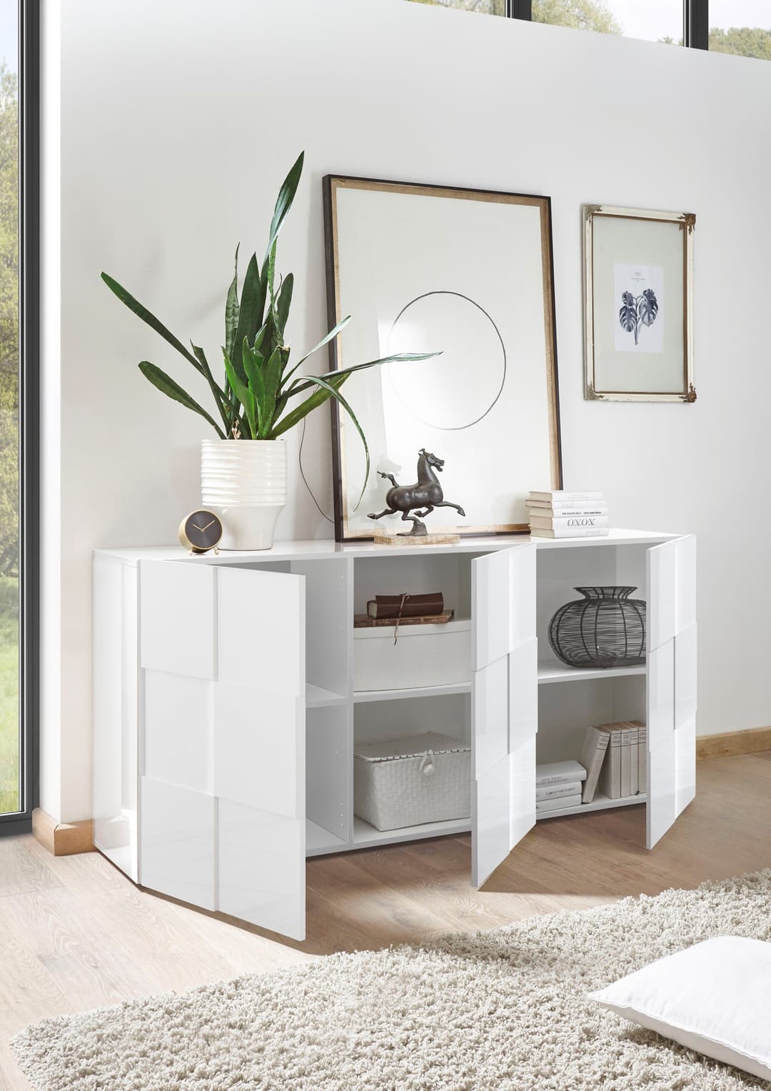 Home affaire Sideboard Dama | Weiß