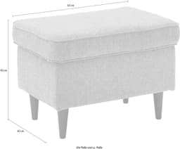 ED EXCITING DESIGN Hocker Oskar | Grau