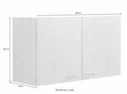 wiho Küchen Hängeschrank Kiel | Weiß