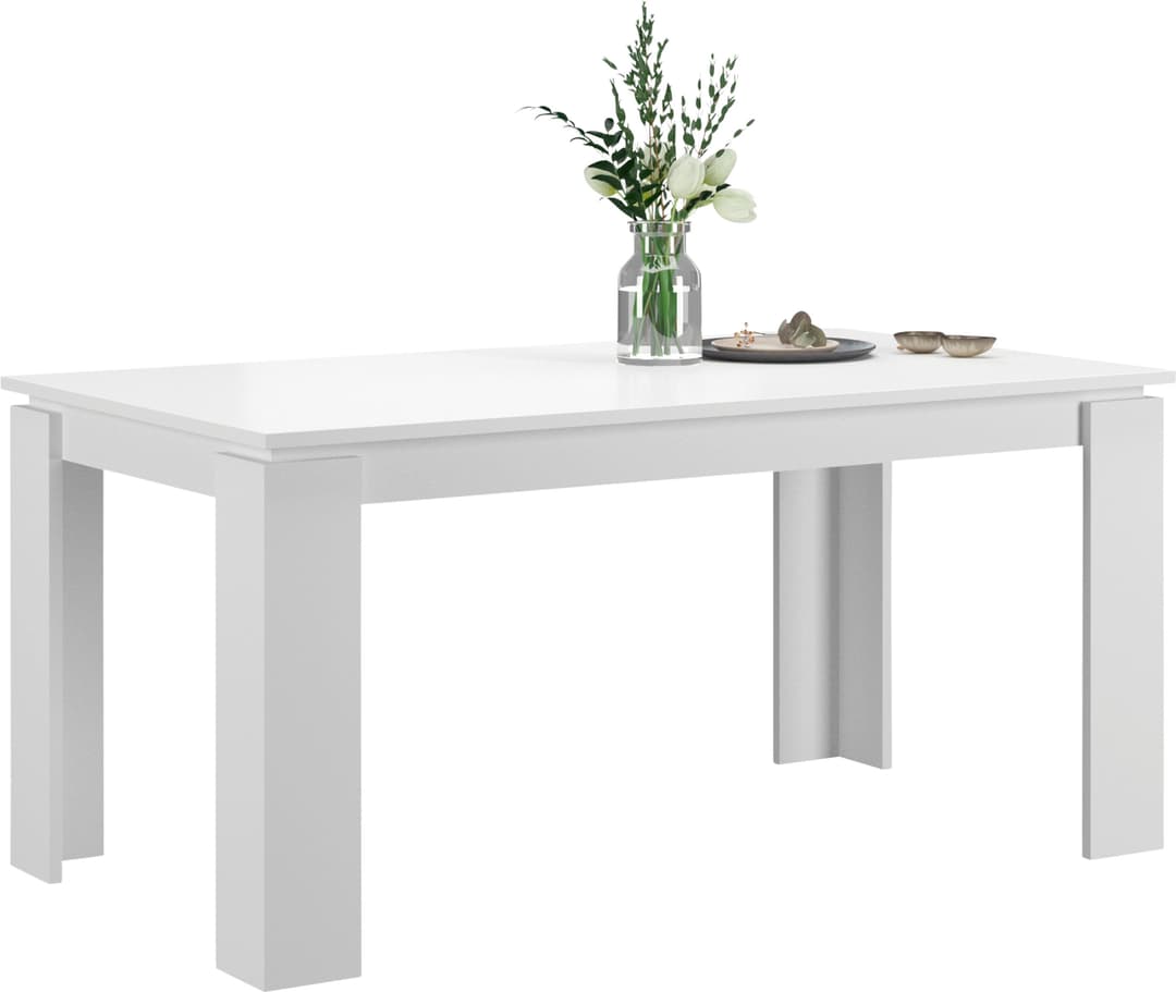 Home affaire Esstisch Kalmar | Weiß