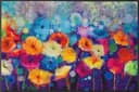 wash+dry by Kleen-Tex Fußmatte Flowerlover | Mehrfarbig 2