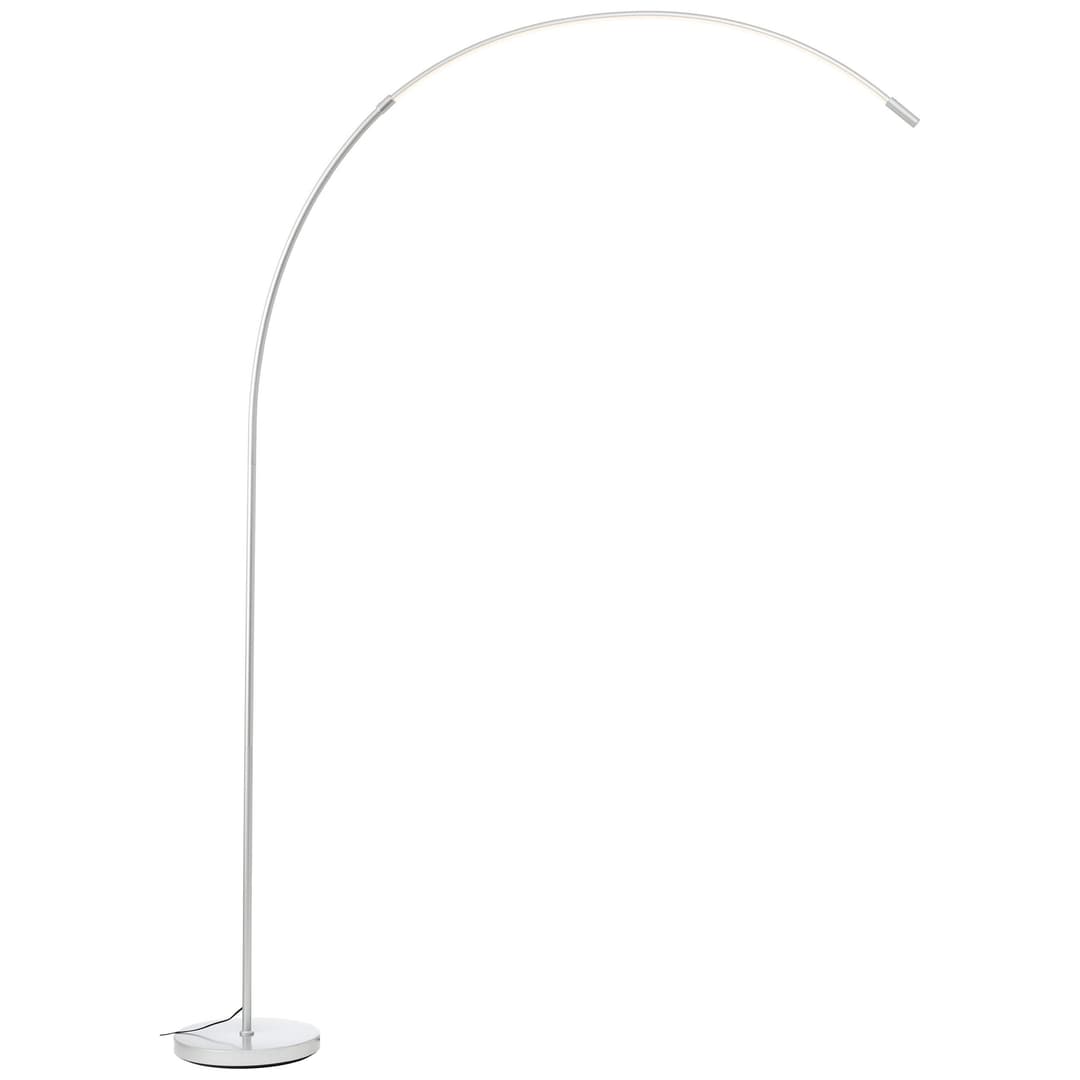Brilliant LED Stehlampe Bow | Silber
