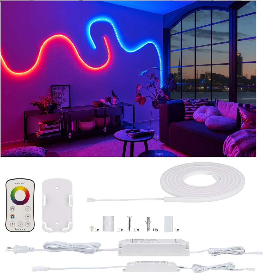 Paulmann MaxLED Flow RGB Basic Set 3m | Mehrfarbig