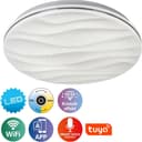 Näve LED Deckenleuchte Austin | Weiß