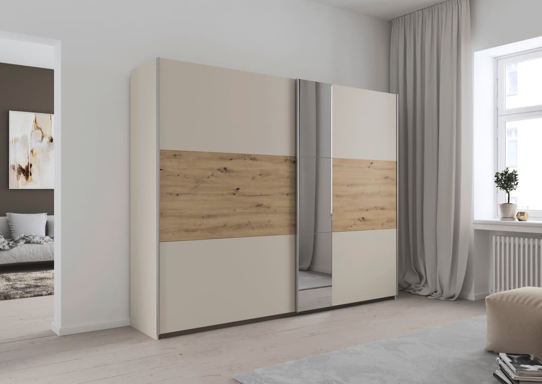 rauch Schwebetürenschrank Astana | Beige