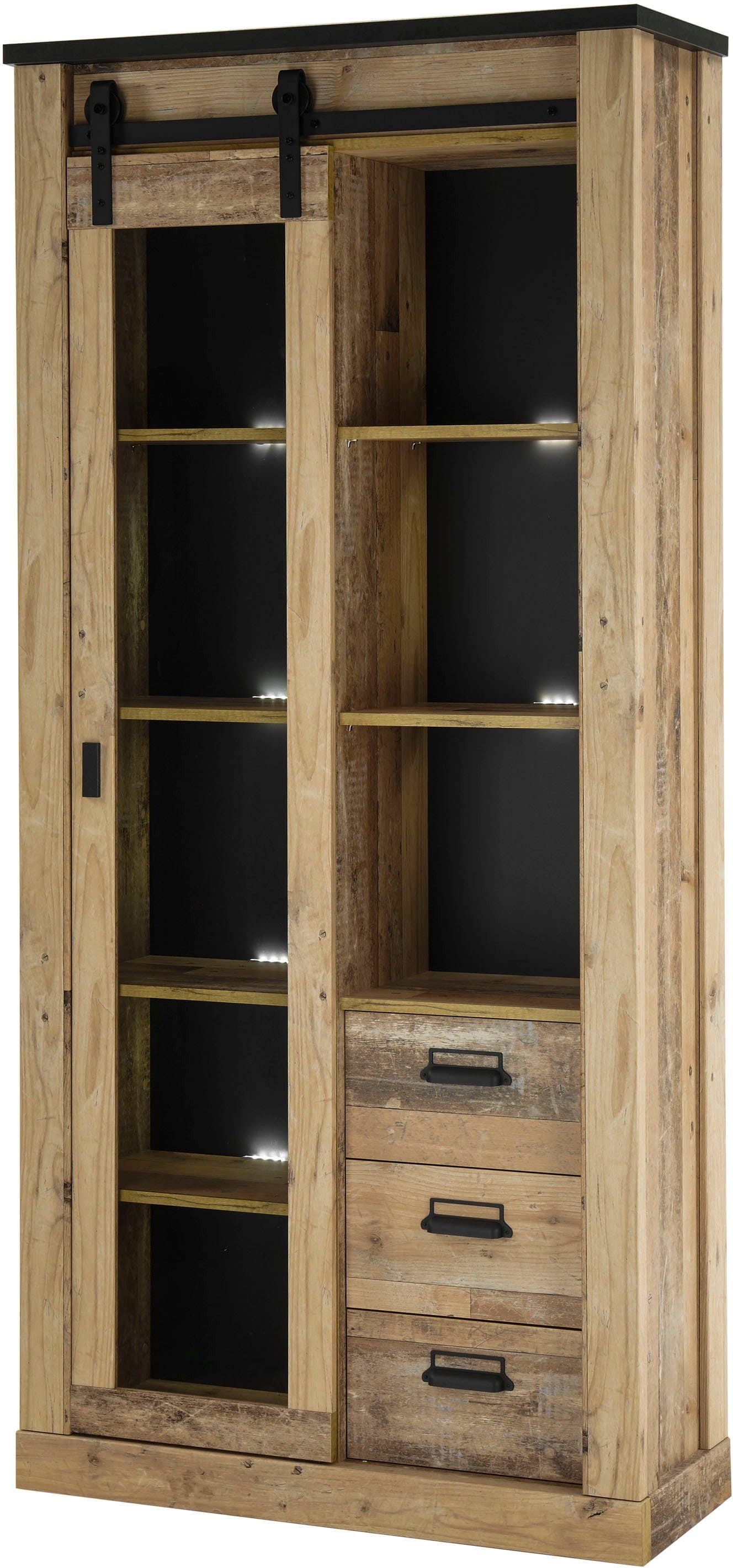 Home affaire Vitrine Sherwood | Holztöne