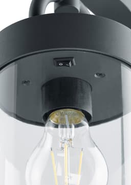 TRIO Leuchten Außen-Stehlampe Sambesi | Schwarz