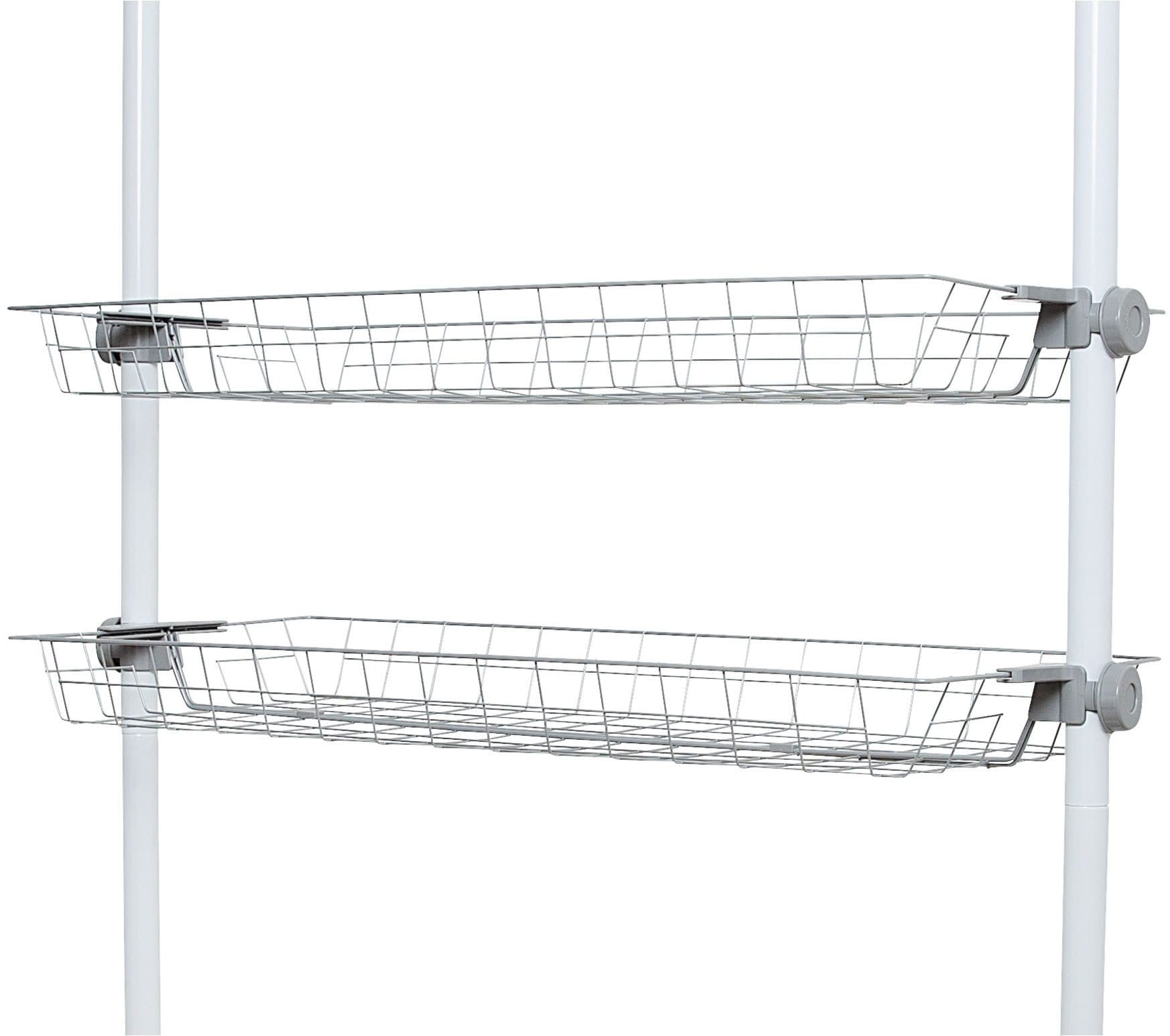 WENKO Organizer Modell Herkules (Set, 2 St) | Grau