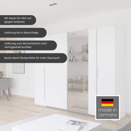rauch KRONACH Kleiderschrank | Weiß