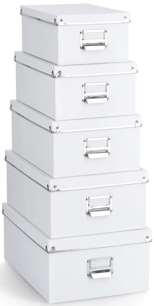 Zeller Present Aufbewahrungsbox | Weiß