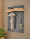 Home affaire Garderobenpaneel GiRON/CiTY | Grau
