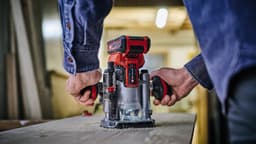 Einhell Akku-Fräse TP-RO 18 Set Li BL - Solo | Mehrfarbig