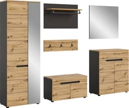 Home affaire Garderoben-Set Rehat | Braun
