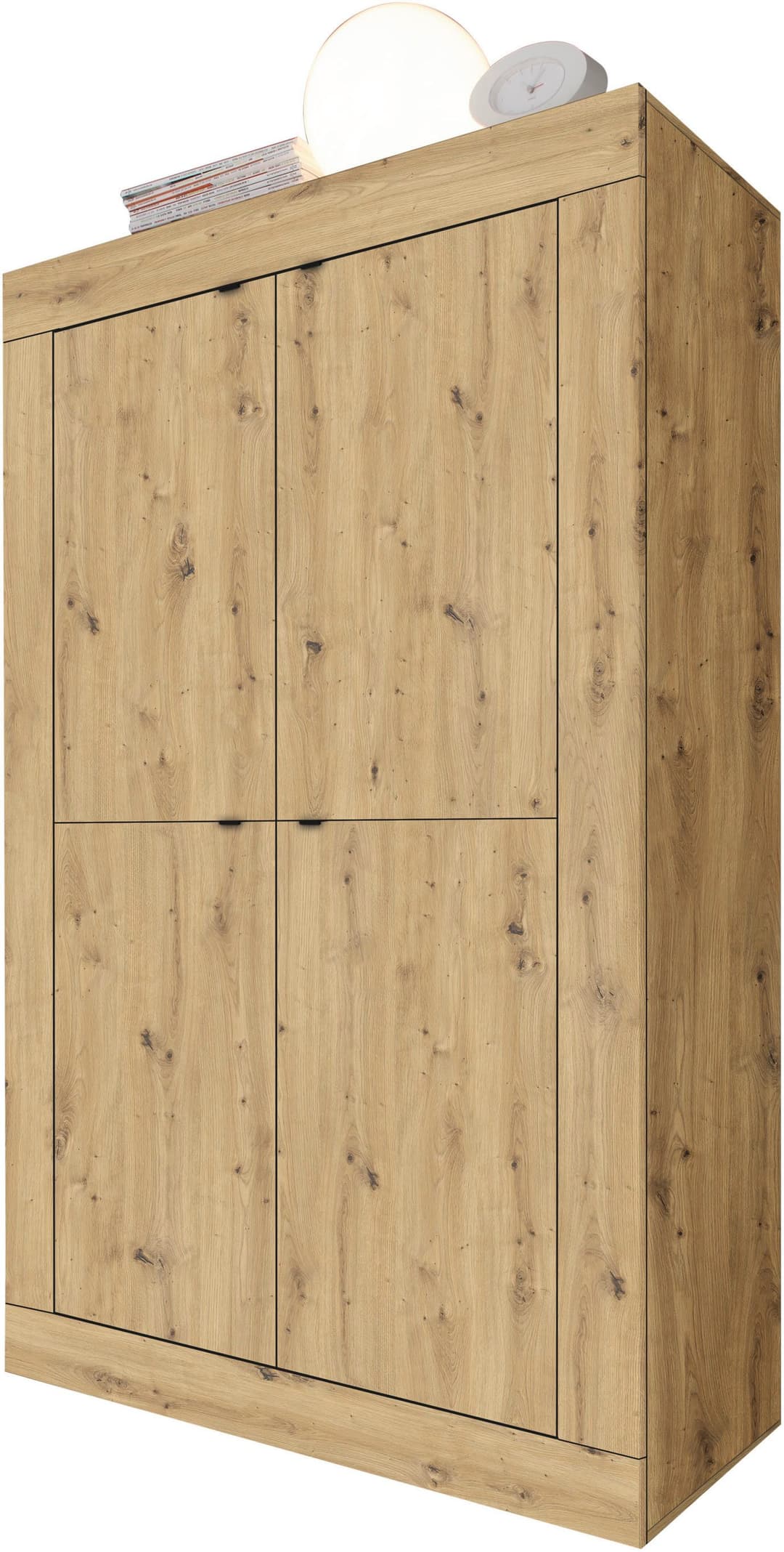 Home affaire Highboard Basic | Holztöne