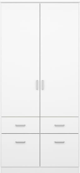 rauch Kleiderschrank BREMEN | Weiß