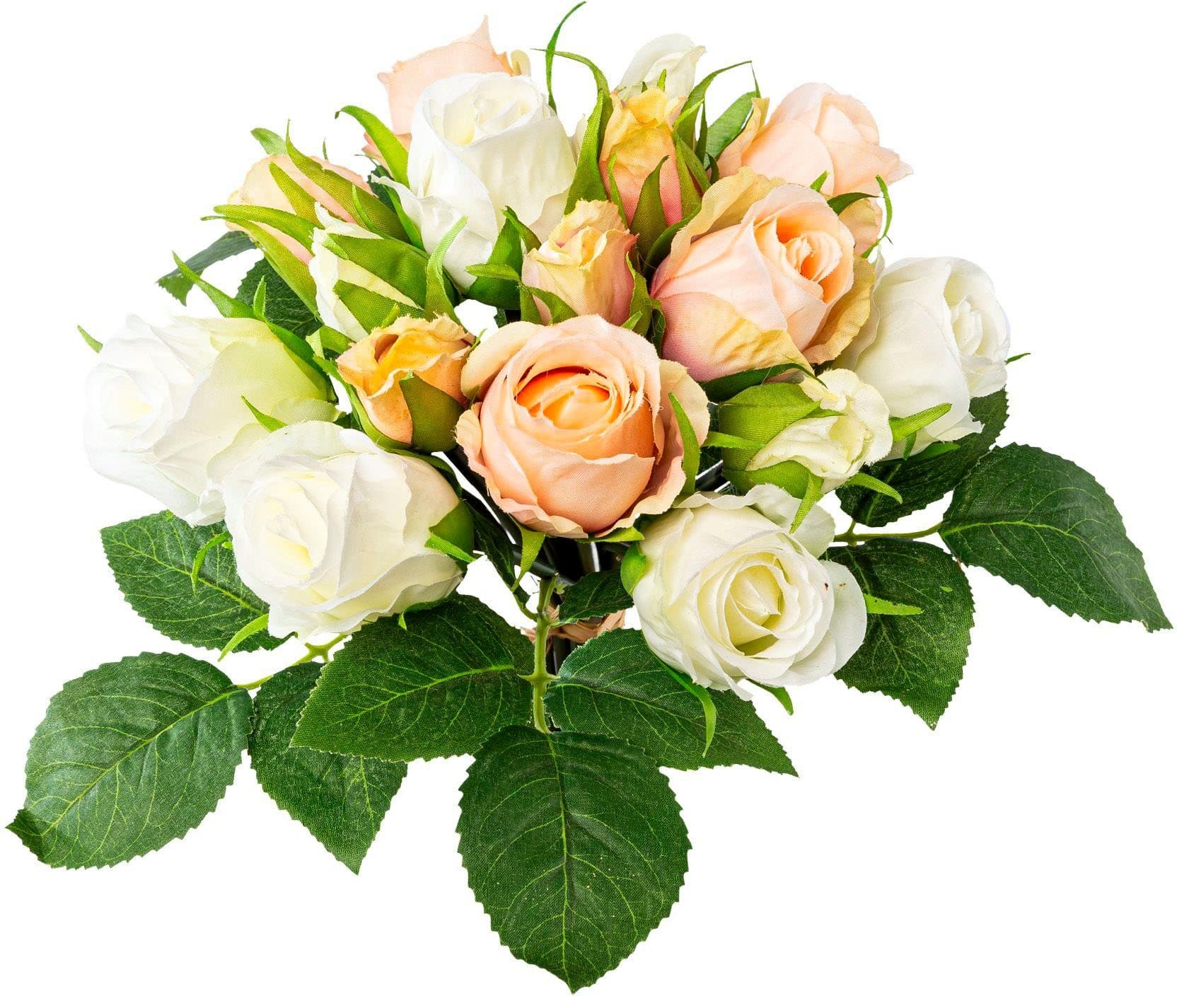 Kunstblumenstrauß Rosenbouquet | Rosa