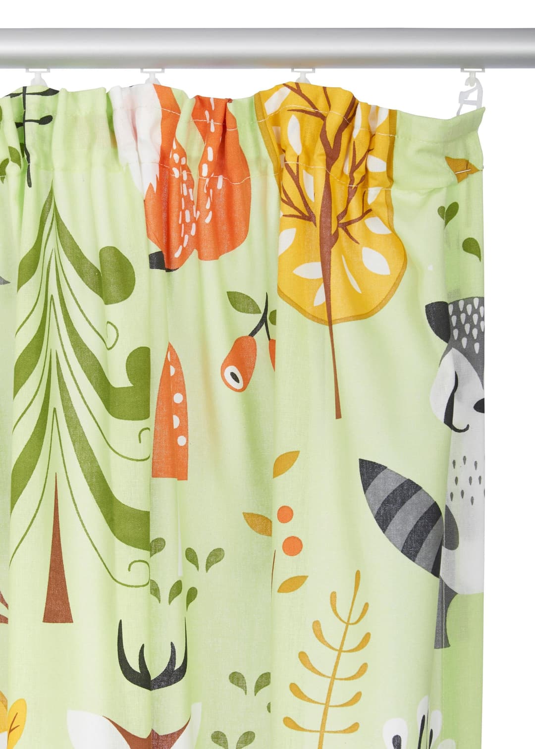 OTTO home Gardine Waldtiere | Grün