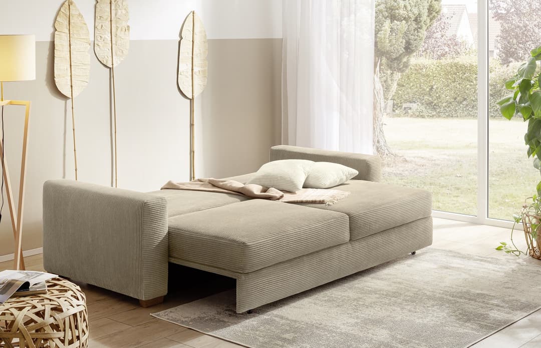 Jockenhöfer Gruppe Schlafsofa Micha | Beige