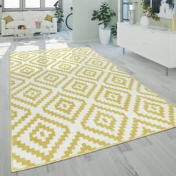 Paco Home Teppich Stella 400 | Gelb