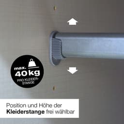 Wimex Kleiderschrank Diver | Grau