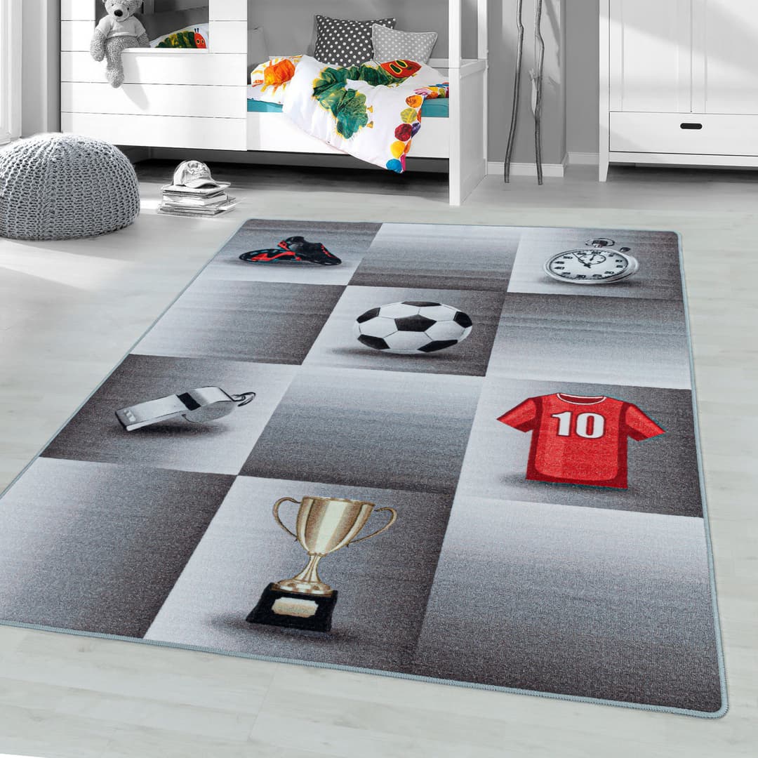 Ayyildiz Teppiche Kinderteppich PLAY 2906 | Grau