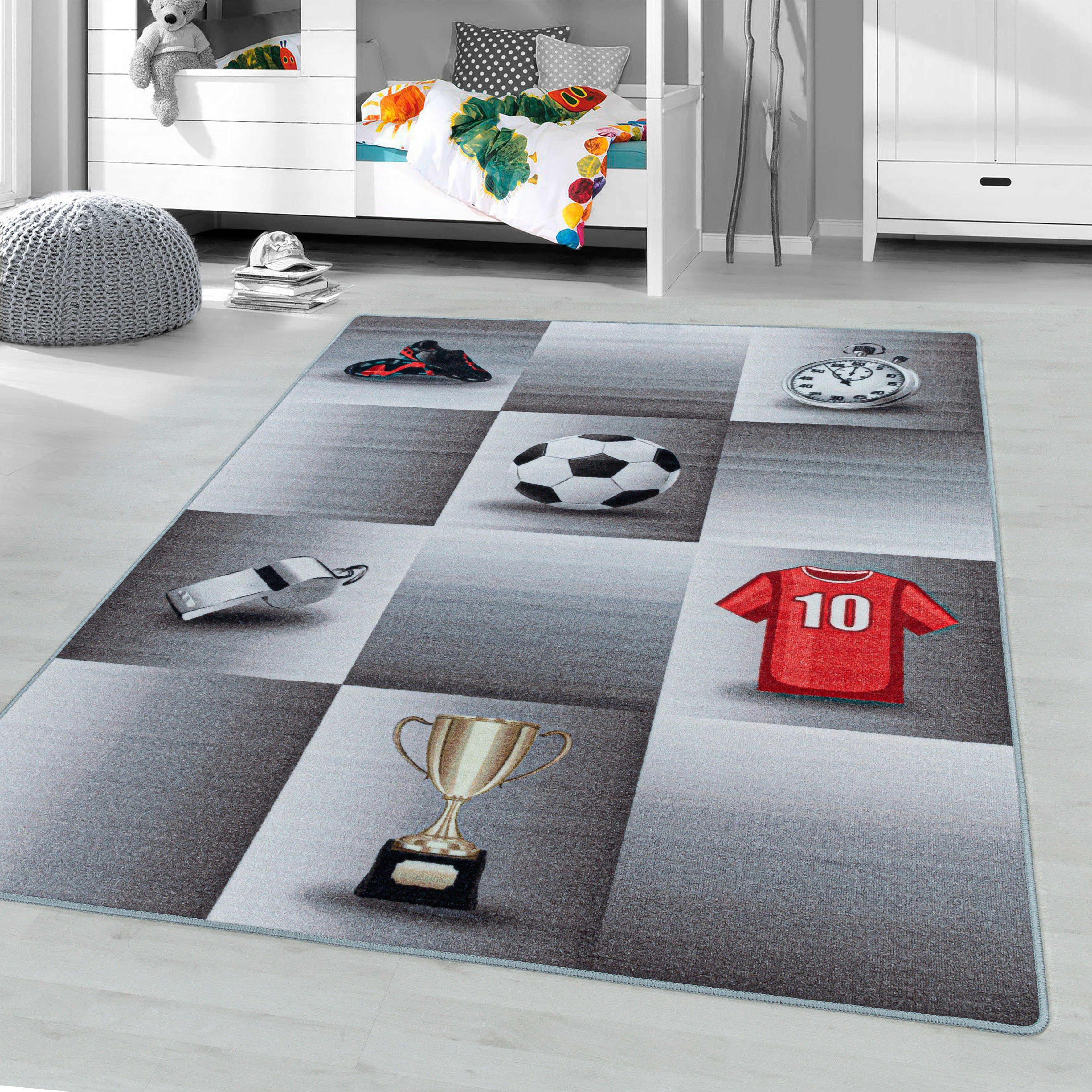 Ayyildiz Teppiche Kinderteppich PLAY 2906 | Grau