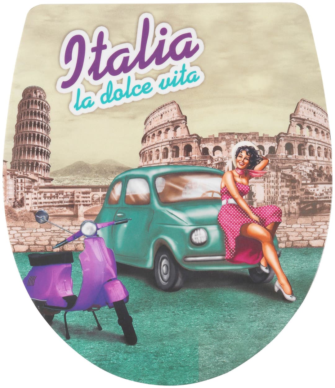 ADOB WC-Sitz Italia la dolce vita | Mehrfarbig