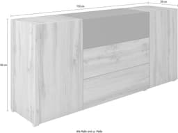 Home affaire Sideboard BERLIN | Holztöne