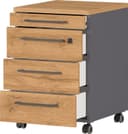 GERMANIA GW-Agenda Rollcontainer | Braun 4