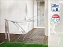 Leifheit Wäscheständer Classic Siena 180 Easy Aluminium | Silber 3