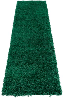 Bruno Banani Läufer Shaggy Soft | Grün