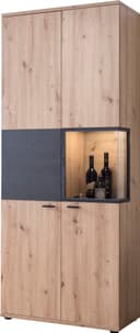 HELA Vitrine Atlanta | Holztöne