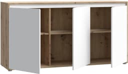 FORTE Sideboard Kommode groß Breite ca 152 cm | Holztöne