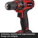 Einhell Akku-Bohrschrauber TC-CD 18/35 Li - Solo | Rot 5