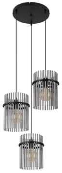 GLOBO LIGHTING Pendelleuchte GORLEY | Schwarz